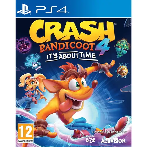 Activision Crash Bandicoot 4: It’s About Time! Estándar PlayStation 4 Activision Crash Bandicoot 4: It’s About Time! Estándar PlayStation 4