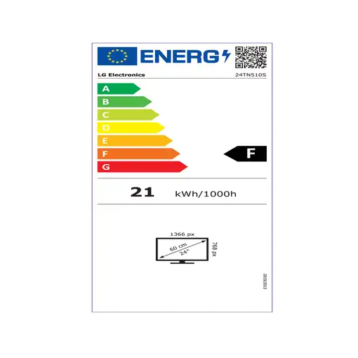 Televisor LED 23.6'' HD Negro Smart 24TN510S-PZ LG