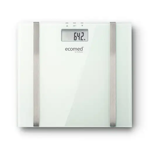 Ecomed BS-70E Rectángulo Blanco Báscula personal electrónica