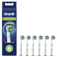 Oral-B CrossAction 80339345 cepillo de cabello 6 pieza(s) Azul, Verde, Blanco