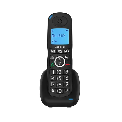 Alcatel XL535 Teléfono DECT Identificador de llamadas Negro