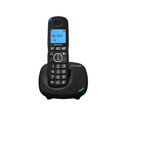 Alcatel XL535 DUO Identificador de llamadas Negro