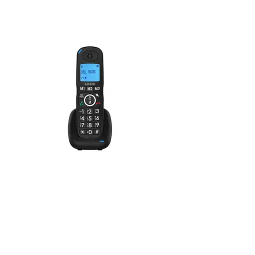 Alcatel XL535 DUO Identificador de llamadas Negro