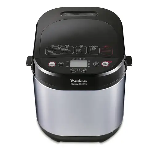 Moulinex OW240E panificadora 720 W Negro, Acero inoxidable