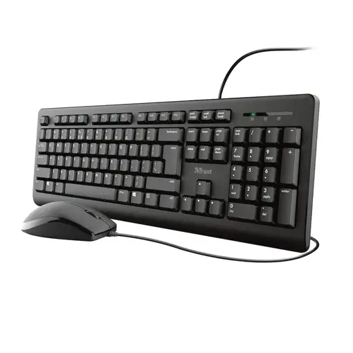 Trust Primo teclado Ratón incluido Universal USB QWERTY Español Negro