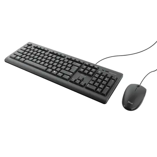 Trust Primo teclado Ratón incluido Universal USB QWERTY Español Negro