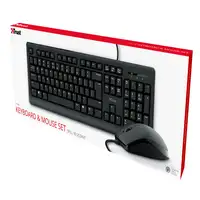 Trust Primo teclado Ratón incluido Universal USB QWERTY Español Negro