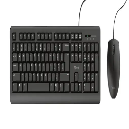 Trust Primo teclado Ratón incluido Universal USB QWERTY Español Negro