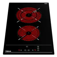 Teka TZC 32320 TTC Negro Integrado 30 cm Cerámico 2 zona(s)