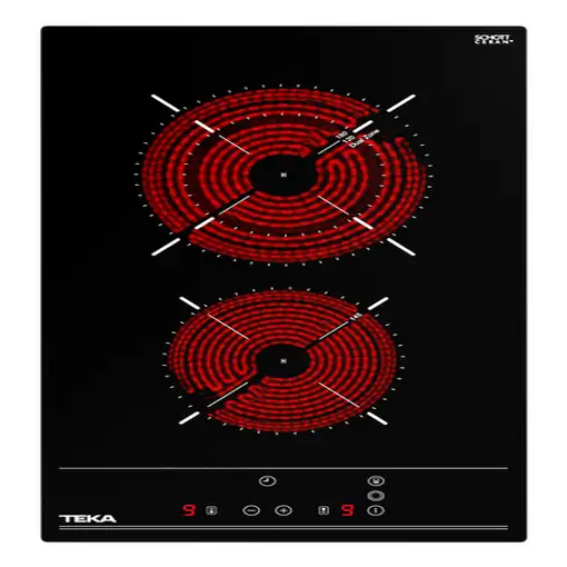 Teka TZC 32320 TTC Negro Integrado 30 cm Cerámico 2 zona(s)