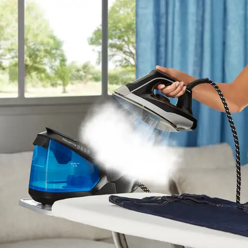 Rowenta VR8320 2600 W 1,7 L Suela de acero inoxidable Negro, Azul