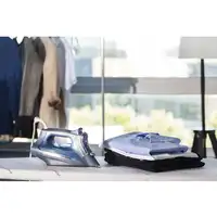 Rowenta DW4320 Plancha vapor-seco Suela Microsteam 300 Láser 2500 W Azul