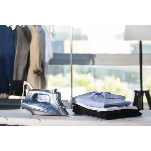 Rowenta DW4320 Plancha vapor-seco Suela Microsteam 300 Láser 2500 W Azul