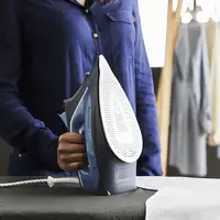 Rowenta DW4320 Plancha vapor-seco Suela Microsteam 300 Láser 2500 W Azul
