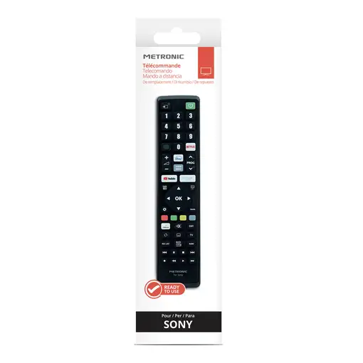 Mando a distancia universla para TV marca SONY 495343 Metronic