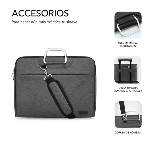 Funda Ordenador 15.6\ Grey Business