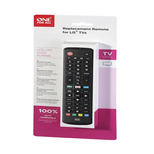 One For All TV Replacement Remotes URC4911 mando a distancia IR inalámbrico Botone