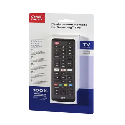 One For All TV Replacement Remotes URC4910 mando a distancia IR inalámbrico Botone