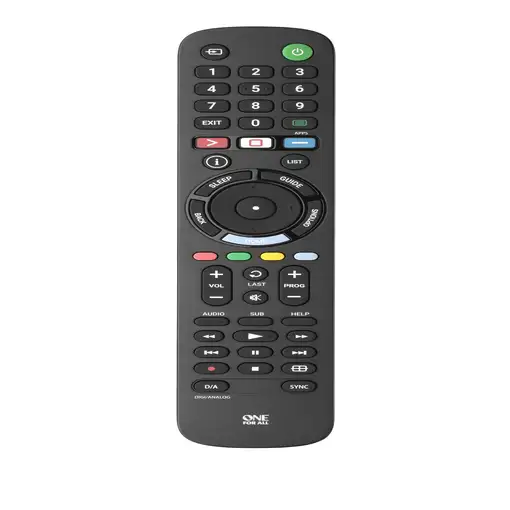 One For All TV Replacement Remotes URC 4912 mando a distancia IR inalámbrico Boton