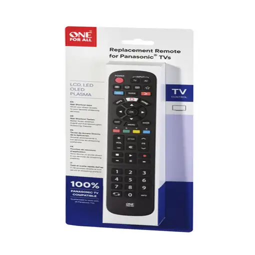 One For All TV Replacement Remotes URC4914 mando a distancia IR inalámbrico Botone