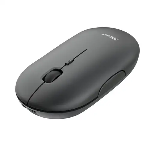 Trust Puck ratón Oficina Ambidextro RF Wireless + Bluetooth Óptico 1600 DPI
