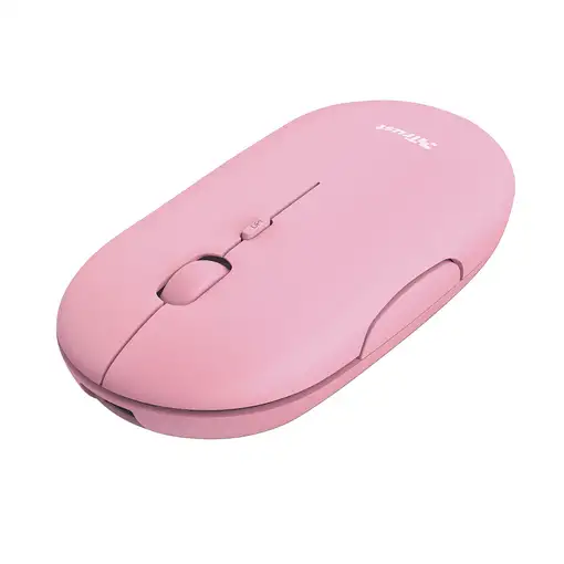 Trust Puck ratón Oficina Ambidextro RF Wireless + Bluetooth Óptico 1600 DPI