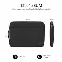 Funda Ordenador 13.3\ A 14\ Urban  Negro