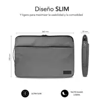 Funda Ordenador 13.3\ A 14\ Urban  Gris