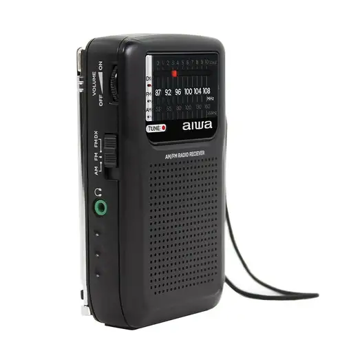 Aiwa RS-33 radio Portátil Analógica Negro