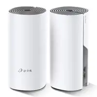 TP-Link Deco E4 (2-pack) Doble banda (2,4 GHz / 5 GHz) Wi-Fi 5 (802.11ac) Blanco,