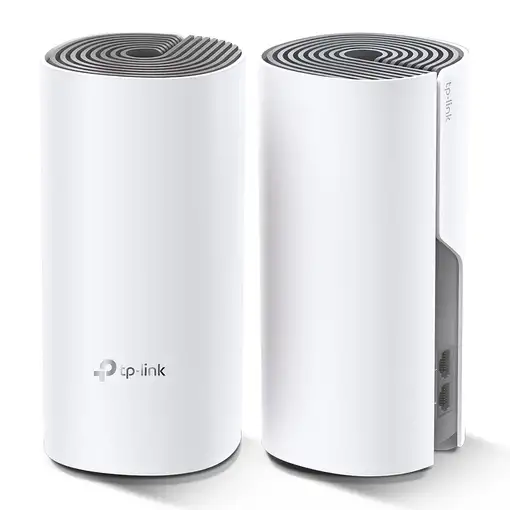 TP-Link Deco E4 (2-pack) Doble banda (2,4 GHz / 5 GHz) Wi-Fi 5 (802.11ac) Blanco,