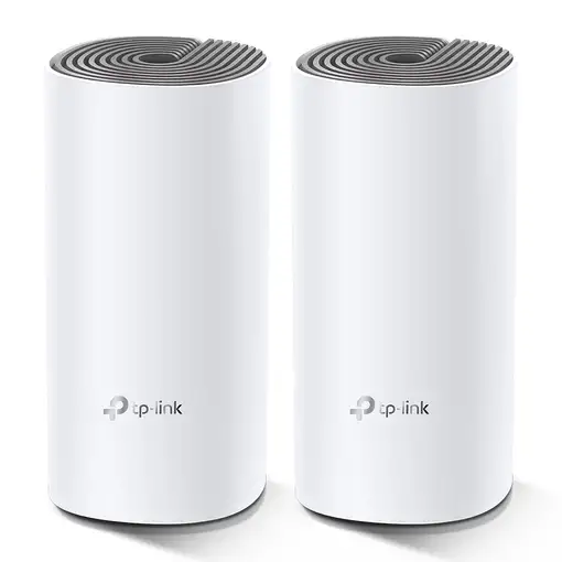 TP-Link Deco E4 (2-pack) Doble banda (2,4 GHz / 5 GHz) Wi-Fi 5 (802.11ac) Blanco,