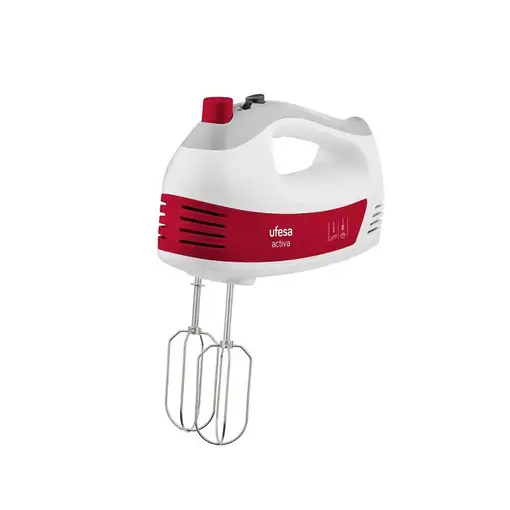 Ufesa BV4650 ACTIVA Batidora de mano 400 W Rojo, Blanco