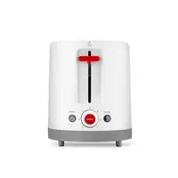 Ufesa TT7375 tostadora 7 2 rebanada(s) 1400 W Gris, Rojo, Blanco