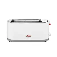 Ufesa TT7375 tostadora 7 2 rebanada(s) 1400 W Gris, Rojo, Blanco
