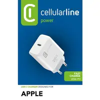 Cellularline USB-C Charger 20W - iPhone 8 or later