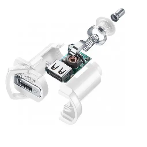 Cellularline Adaptive Fast Car Charger Kit 15W - USB-C - Samsung