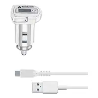Cellularline Adaptive Fast Car Charger Kit 15W - USB-C - Samsung