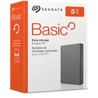 Seagate Basic disco duro externo 5 TB 2.5\ 3.2 Gen 1 (3.1 Gen 1) Plata