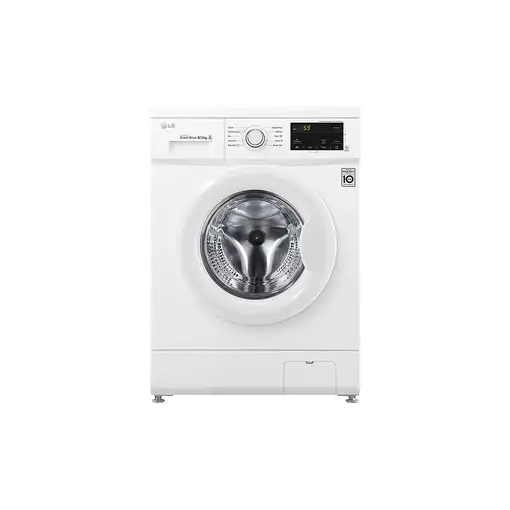 LG F4J3TM5WD lavadora-secadora Independiente Carga frontal Blanco E