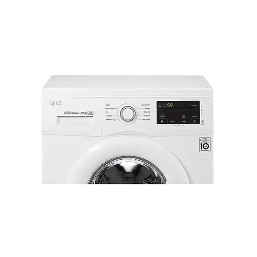 LG F4J3TM5WD lavadora-secadora Independiente Carga frontal Blanco E