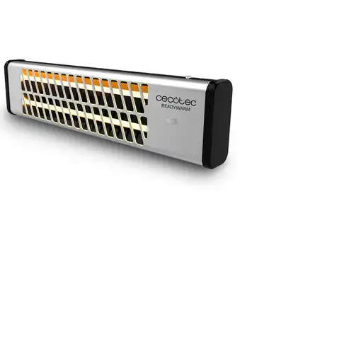 Cecotec 05323 calefactor eléctrico Interior Negro, Acero inoxidable 1200 W