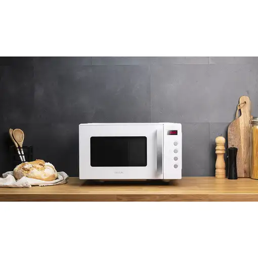 Cecotec GrandHeat 2000 Flatbed Blanco Solo microondas Encimera 20 L 700 W