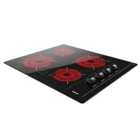 Teka TBC 64000 XFL Negro Integrado 60 cm Cerámico 4 zona(s)