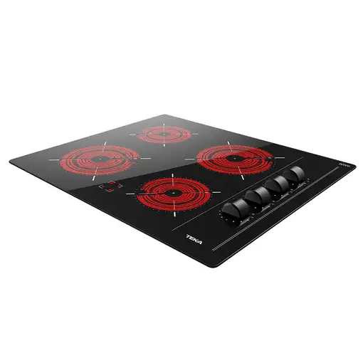 Teka TBC 64000 XFL Negro Integrado 60 cm Cerámico 4 zona(s)