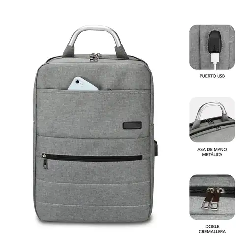 Mochila Para Portátil Elite Airpadding Backpack 15.6\ Grey