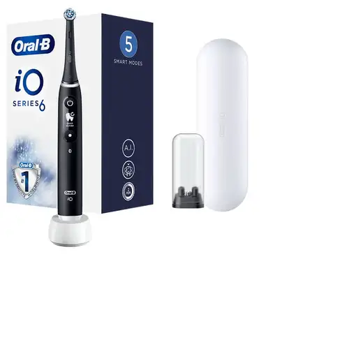 Oral-B iO 6 Adulto Cepillo de dientes oscilante Negro