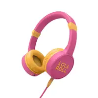 Energy Sistem Lol&Roll Pop Auriculares Alámbrico Diadema Música Rosa, Amarillo
