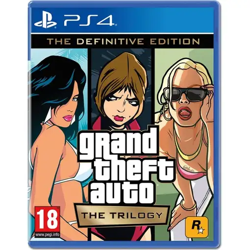 Juego GTA Grand Theft Auto The Trilogy Definitive Edition Para Playstation 4 | PS