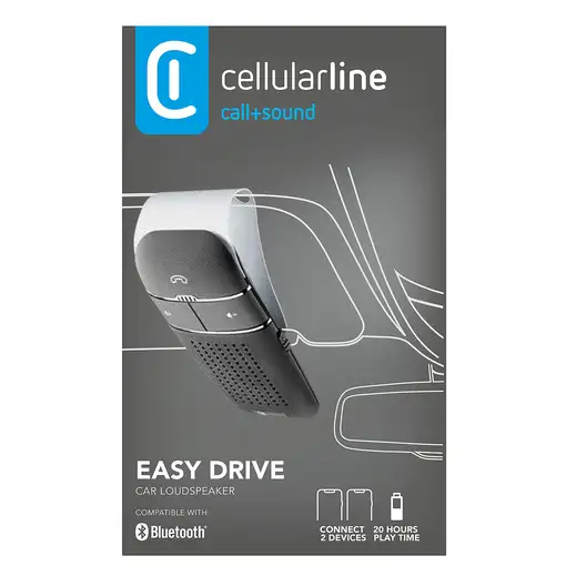 Cellularline EASY DRIVE - UNIVERSALE Manos libres Bluetooth® para coche con funció